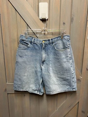 Pantalones Cortos de Jean Sueltos De Colección Y2K Cherokee Denim Lavado Ligero Tiro Alto Azul 34 Foto 1 de 4