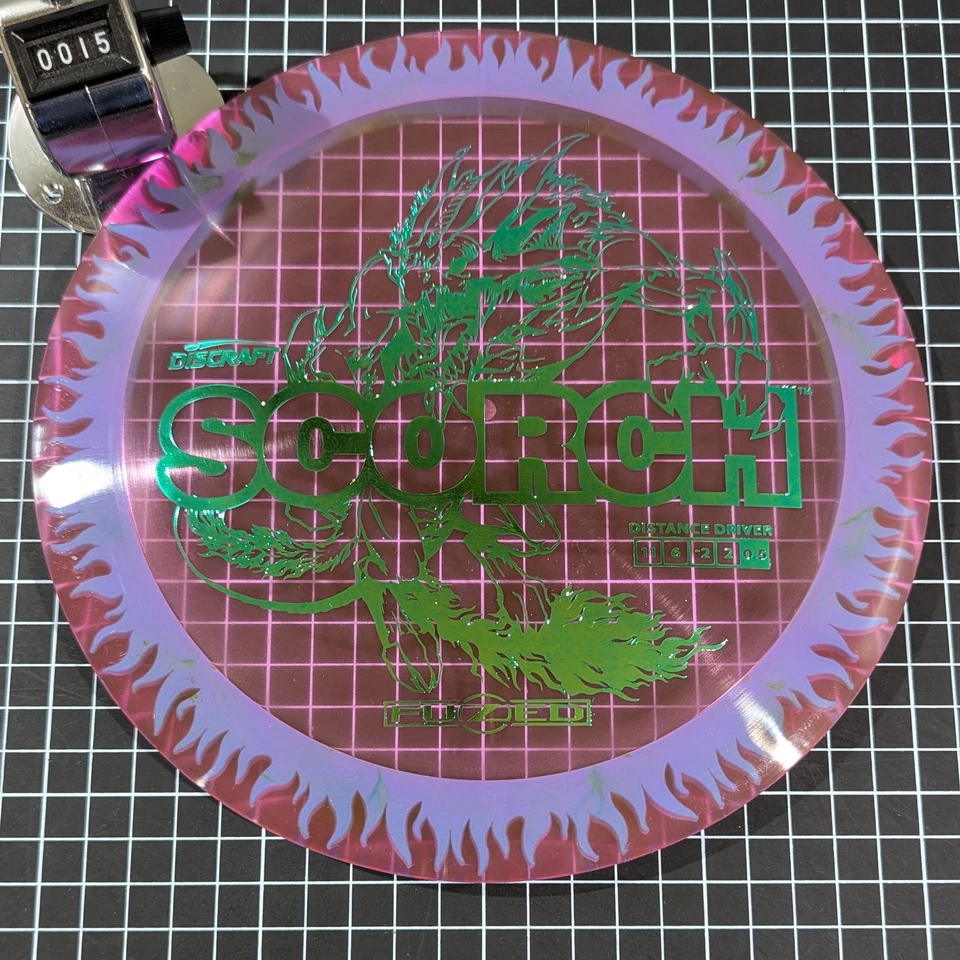 Discraft FuZeD Z Scorch with Flame Distance Driver (Pick Your Disc) Bomber Discs - Image 1 of 1