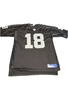 Vintage NFL Jersey Men’s Size XL Authentic Reebok Randy Moss Oakland Raiders - Picture 1 of 9