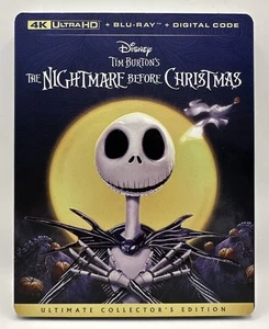 The Nightmare Before Christmas (Ultra HD, 1993) Slipcover NO DIGITAL CODE - Picture 1 of 5