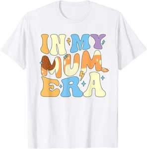 Funny In My Blue Mum Era Cool Mom Mother's Day T-Shirt Hoodie - Picture 1 of 14