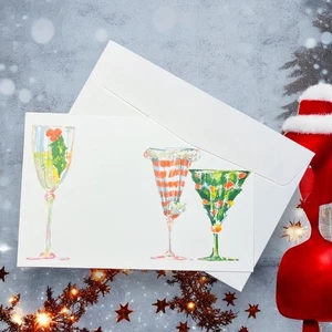 20 Urlaub Cocktail Party Einladungen personalisierbare bedruckbare Grußkarten  - Bild 1 von 7