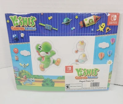 Yoshi’s Crafted World Exclusive Magnet Frame Set Nintendo Switch Mario - Image 1 of 3