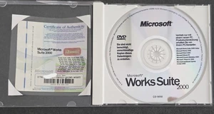 Microsoft Works Suite 2000 - Deutsch - mit Word 2000 und Money 99 - Bild 1 von 1