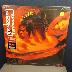 The Stooges Fun House Limited Ed Half-Red Half-Black Vinyl LP Rocktober - Picture 1 of 5