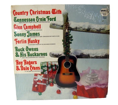 Country Christmas With Tennessee Ernie Ford, Glen Campbell Sonny James & More LP Foto 1 de 4