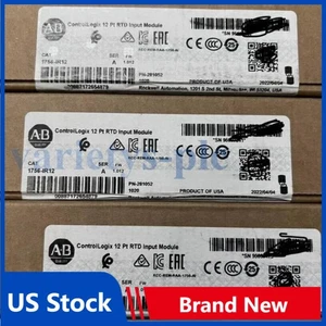 Sealed AB 1756-IR12 /A ControlLogix Non-Isolated RTD Input 1756IR12 US Free Tax - Picture 1 of 4