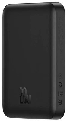 Baseus Magnetic Powerbank, MagSafe, USB-C, 10.000mAh, 20W, schwarz - Bild 1 von 4