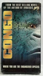 CONGO (VHS, 1995) BRAND NEW FACTORY SEALED PARAMOUNT WATERMARK - Picture 1 of 6