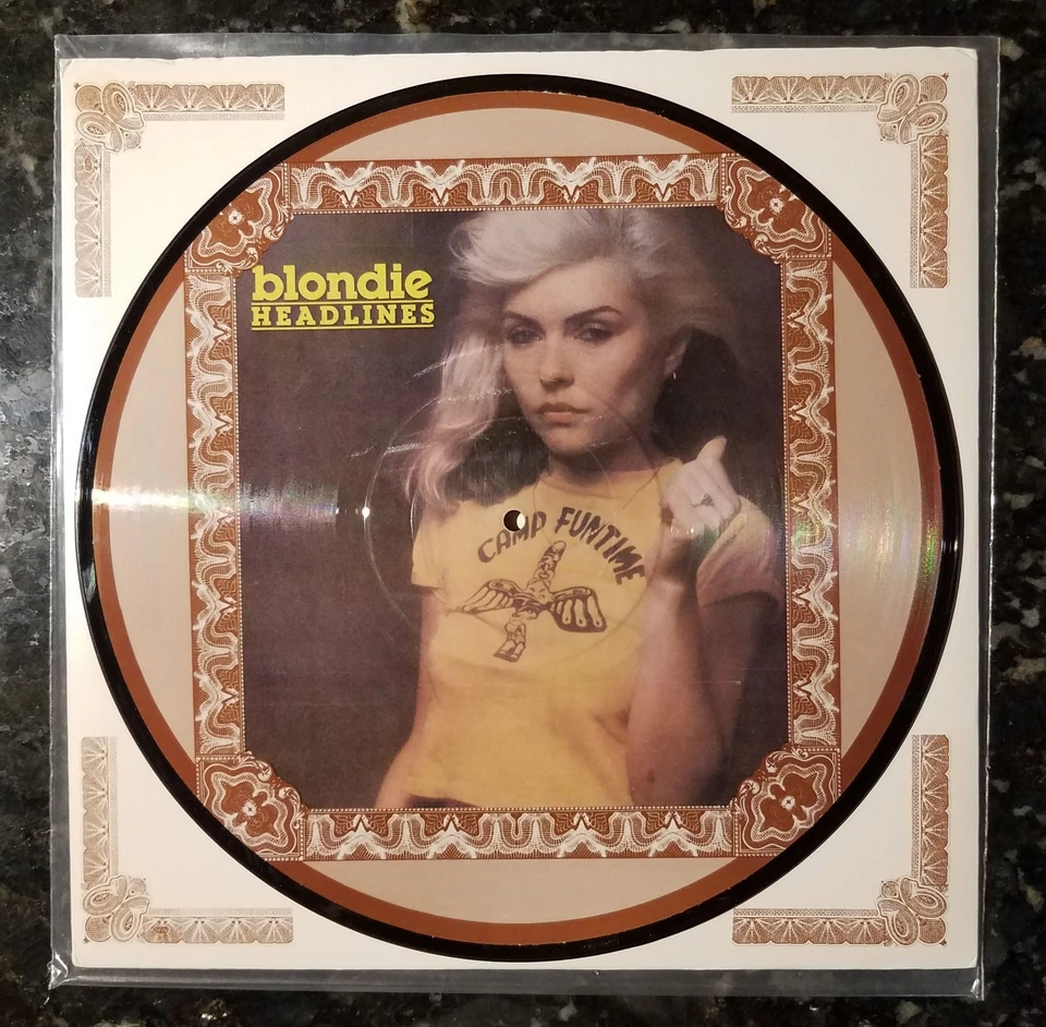 Blondie Rare 1978 PICTURE DISC Headlines LP Boston 1978 EX++/NM - Image 1 of 4