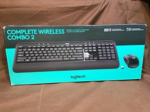 Logitech Complete Wireless Combo 2 Keyboard and Mouse Combo - Picture 1 of 5