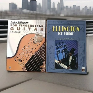 Duke Ellington für Fingerstyle Gitarren-Tabulaturen Bücher: von Hancoff mit CD und von Silverman - Bild 1 von 24