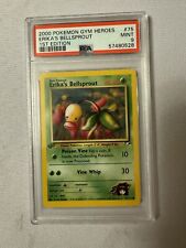 2000 Pokemon - 1st Edition Erika’s Bellsprout - Gym Heroes 75/132 - PSA 9 MINT!!