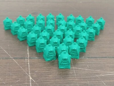 Monopoly The Disney Edition 2001 - Casas de campo x37 piezas de juego de repuesto Foto 1 de 4