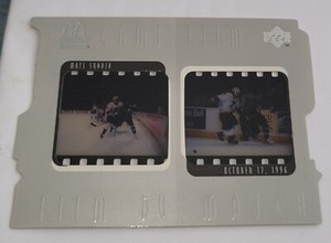 1997-98 MCDONALDS UPPER DECK Mats Sundin GAME FILM F10 Toronto Maple Leafs