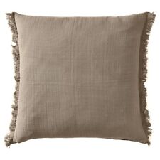 IKEA VALLKRASSING Cushion cover, light grey-brown, 50x50 cm