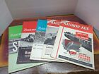Lot Of 5 1957 Railway Age Mags DS