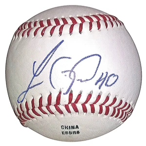 Luis Garcia Signed Baseball Los Angeles Angels Phillies Autograph Photo Proof - Picture 1 of 5