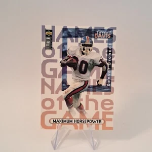 1997 Collectors Choice TERRELL DAVIS #53 Denver Broncos NFL HOF 1-12-25 - Bild 1 von 2