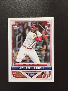 MICHAEL HARRIS II 2023 Topps Costco Flagship Exclusive Silver Pack Rookie Card
