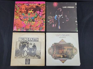 CREAM Disraeli Gears Live Volume I II Blind Faith SD 33-304B ERIC CLAPTON Vinyl - Picture 1 of 7