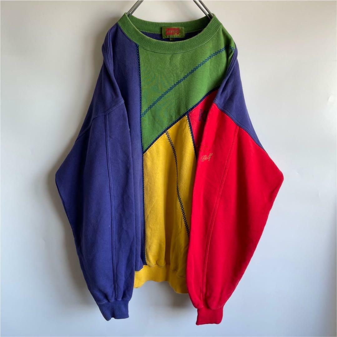 KENZO GOLF Multicolor Sweatshirt Tops 