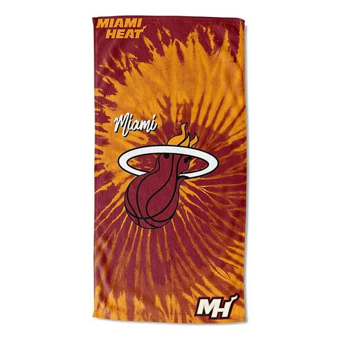 Miami Heat NBA Psychedelic Beachtowel 150x75cm Cover