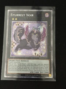 Epurrely Noir 1st Edition Platinum Secret Rare RA04-EN064 Yu-Gi-Oh! - Picture 1 of 2