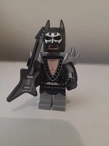 LEGO Glam Metal Batman minifigure 71017 CMF Batman Movie mini figure KISS - Picture 1 of 6