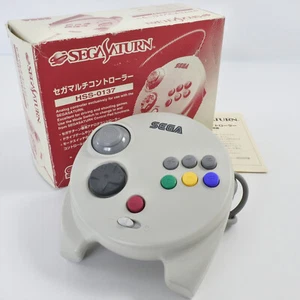 MULTI CONTROLLER Boxed HSS-0137 Control Pad Sega Saturn Official 3219 - Picture 1 of 12