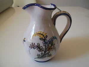 PETIT PICHET POT A LAIT EN FAIENCE DE NEVERS MONTAGNON - Picture 1 of 4