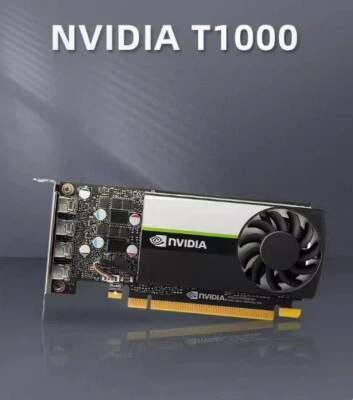 NVIDIA Quadro T1000 VCQT1000 4GB 128bit GDDR6 PCI-e x16 4x miniDP - Image 1 of 4