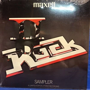MAXELL ROCK SAMPLER NEW, SEALED ORIG VINYL RECORD LP MICHAEL STANLEY BAND, STYX - Picture 1 of 3