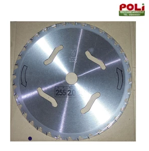 DISCO LAMA DECESPUGLIATORE 36 DENTI IN WIDIA BY SABART (255 X 25,4 X 2) FORTE - Foto 1 di 1
