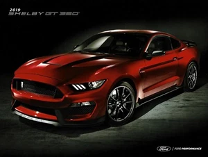 2019 Ford Mustang Shelby GT 350 & 350R Performance Sales Brochure - Picture 1 of 1