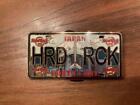 Hard Rock Cafe Pin Badge Narita License Plate Official #cd2c4a