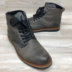 Bull Boxer Men's Size 12 Delden Leather Flint Gray Lace-Up Chukka Boot EU 45 - Picture 1 of 9