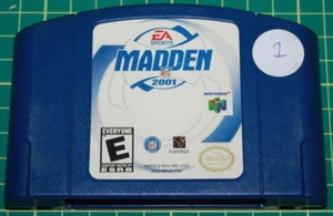 Nintendo N64 Cart Only: EA Sports Madden 2001 #1 - Picture 1 of 2