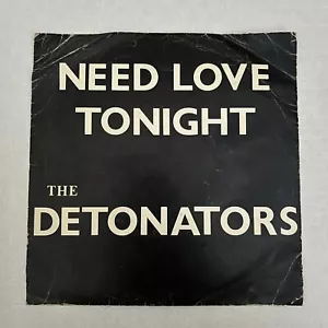 THE DETONATORS - Need Love Tonight 7” Vinyl E.P. - 1978 - DUB REGGAE - Picture 1 of 4
