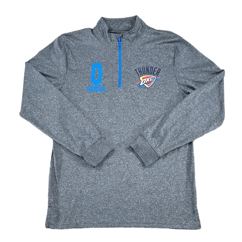 Russell Westbrook Lightweight Pullover Shooting Shirt 1/4 Zip Mens Size Small Cover