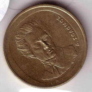 1990 Greece 20 Drachmai KM#154, 24.5mm EF, Dionysios Solomos (WC141A) - Foto 1 di 2