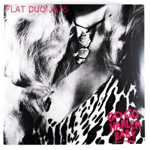 FLAT DUO JETS Go Harlem LP Krämpfe Psychobilly Dex Romweber Jack weiße Streifen SS - Bild 1 von 2