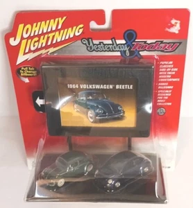 JohnnyLightning Volkswagon Beetle 1964/2001 VW Diecast 1:64 Scale Factory Sealed - Picture 1 of 4