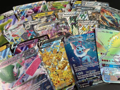 Pokemon 5-Card Lot : OVERSIZED Jumbo Ultra RARE Cards! - Image 1 of 2