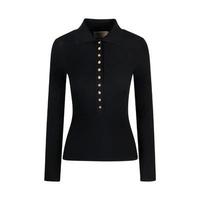 Polo Gucci Viscosa Extra Fina Tejido Negro XS NUEVO CON ETIQUETAS Foto 1 de 4