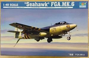 Trumpeter 1/48 "Seahawk" FGA Mk.6 Plastic Model Airplane Kit # 02826 - Picture 1 of 1