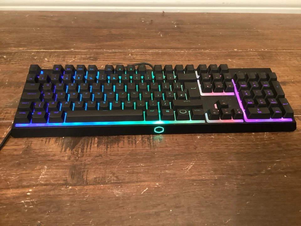 Cooler Master MS110 RGB Keyboard - Tested And Working - Image 1 of 4