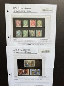 Thailand 1951-72 Stamp Set on APS Sale Sheet #283-93+621-23 +11 Used Stamps - Picture 1 of 1