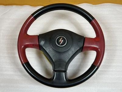 Nissan S15 Silvia Original Opcional Volante Rojo Repuesto Reparación - Imagen 1 de 4