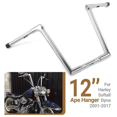 12-дюймовый подъемный руль APE вешалка 1,2 «DNA Monster толстые бруски для Harley Softail Dyna - Изображение 1 из 4